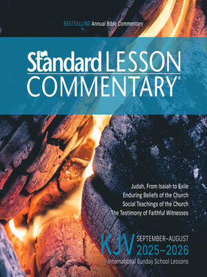 cover image of KJV Standard Lesson Commentary Audio 2025-2026